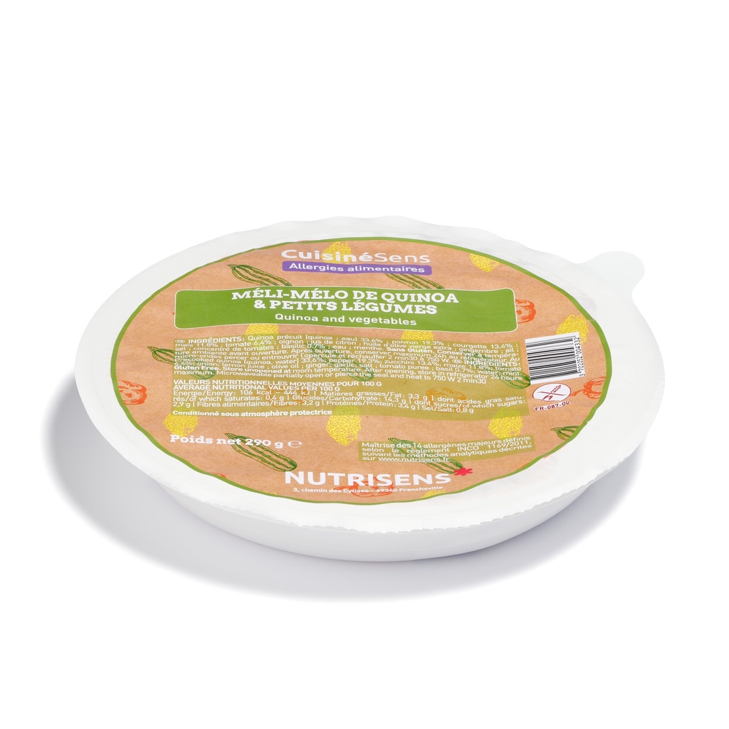 NS all°(14) méli mélo van quinoa & groentjes 280g