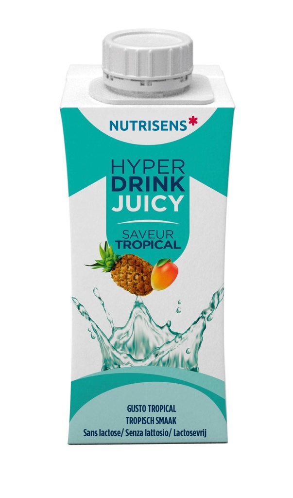 NS hyperdrink juicy tropical flavor 200ml x 24