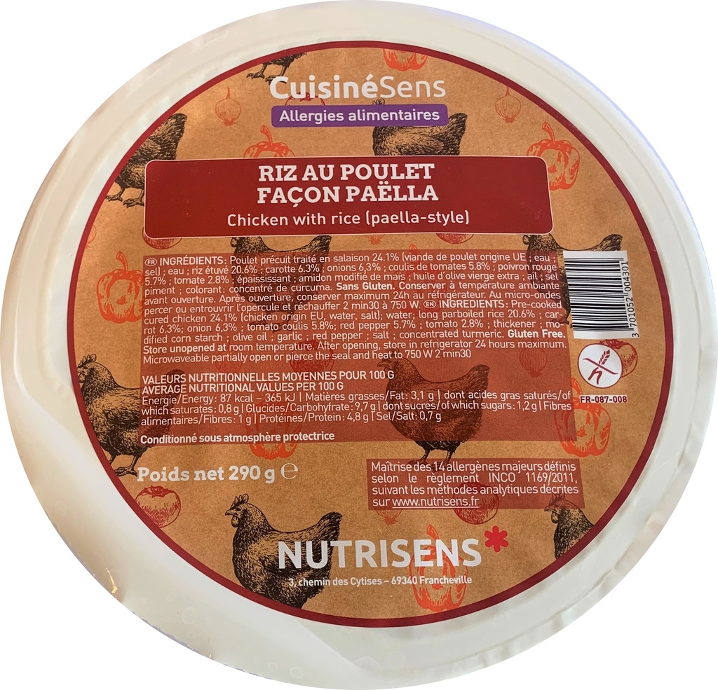 NS all°(14) paëlla van rijst en kip 290g - 5817309