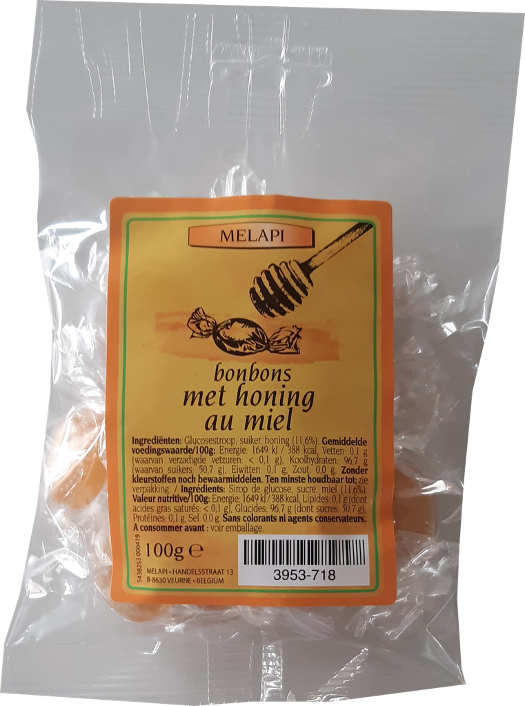 Melapi bonbons honing 100g - 3953718