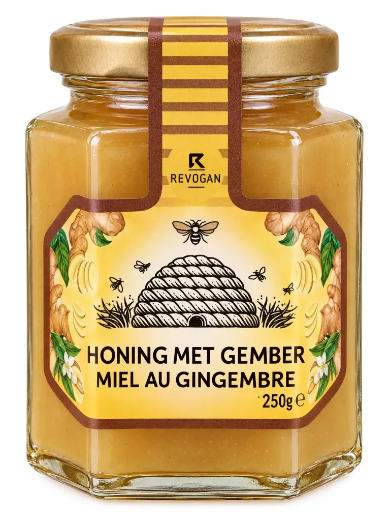 [3074] Revogan miel gingembre 250g