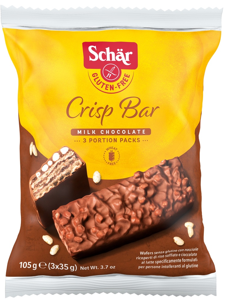 Schär crisp bar 105g (3x35g) - 3565843