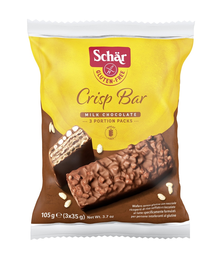 Schär crisp bar 105g (3x35g) - 3565843