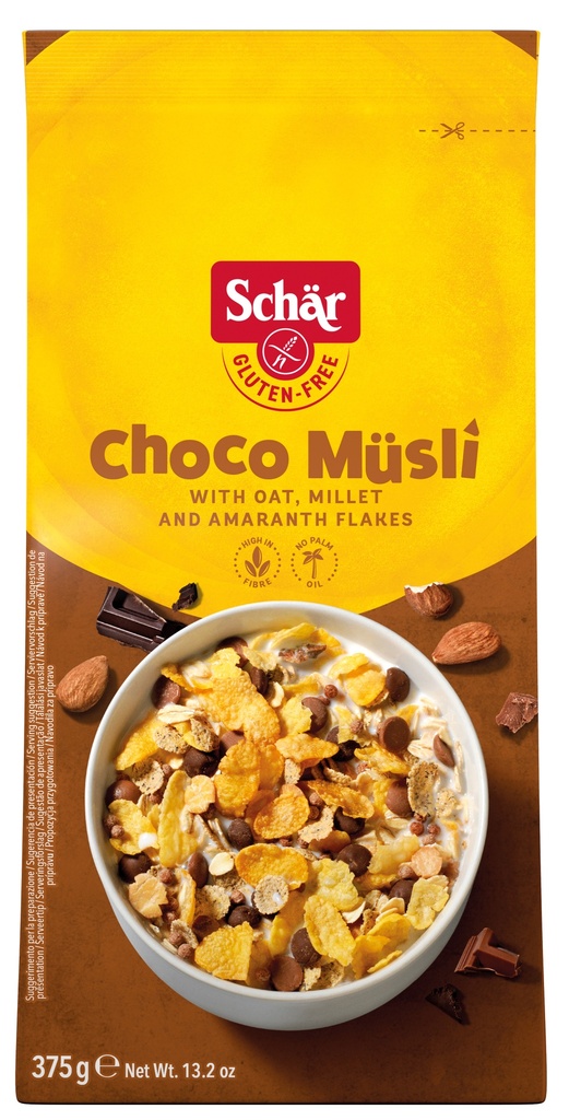 Schär choco muesli 375g - 3762523