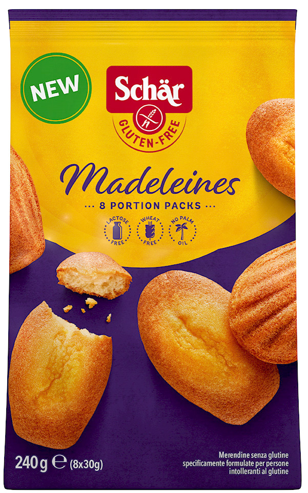 Schär madeleines 240g (8x30g) - 4354098