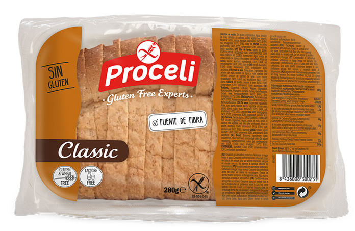 Proceli bread classic sandwich  280g RTE