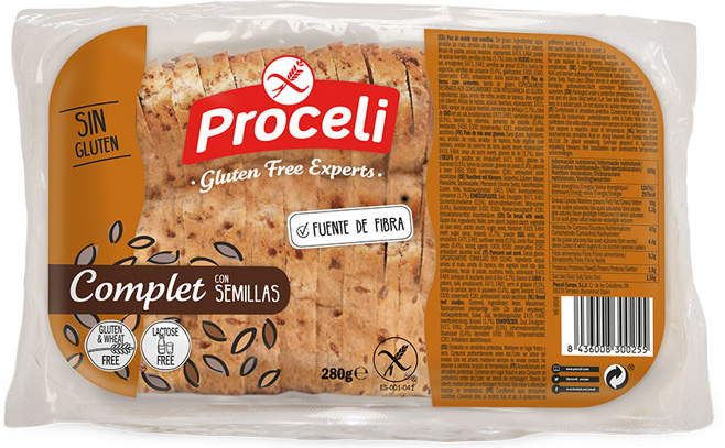 Proceli brood complet multigranen 280g RTE - 4717799