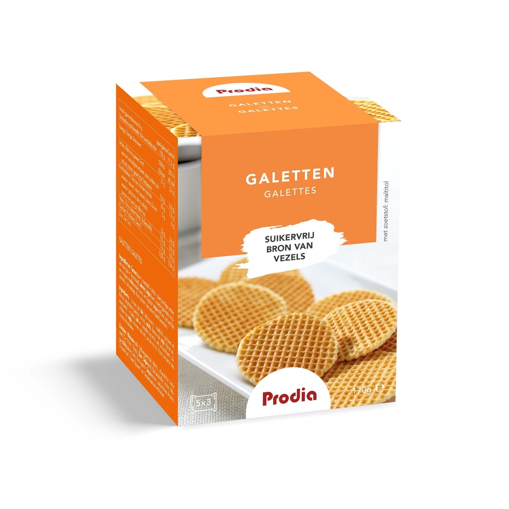 Prodia galetten 170g suikervrij - 4159414
