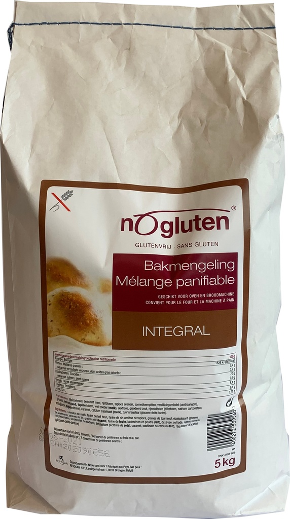 Nogluten bakmengeling integral 5kg - 4193868