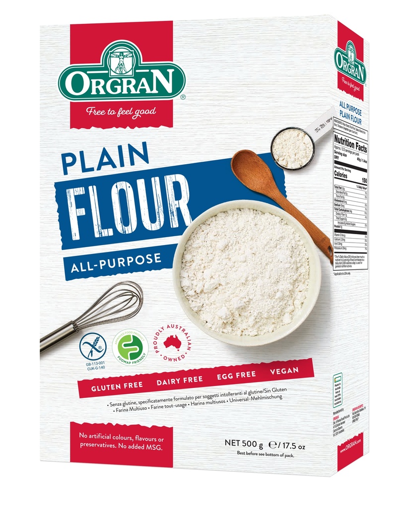 Orgran All Purpose Plain Flour 500g