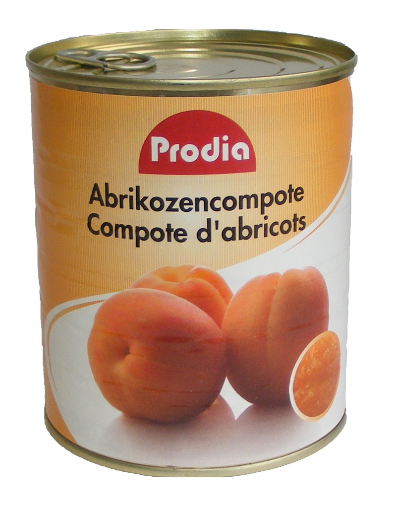 Prodia abrikozencompote 850gr - 2765196