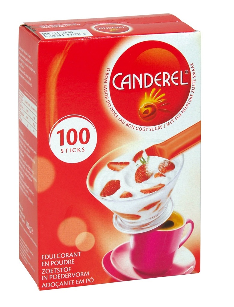 Canderel poeder zakjes 1g x 100