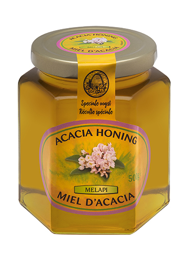 Melapi honing acacia vloeibaar 500g