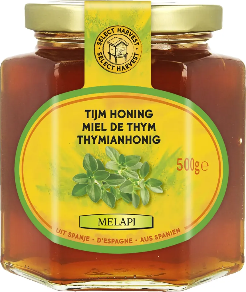 [5533] Melapi honing tijm vloeibaar 500g - 1123256