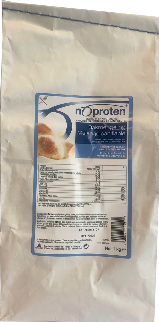 Noproten breadmix 1kg