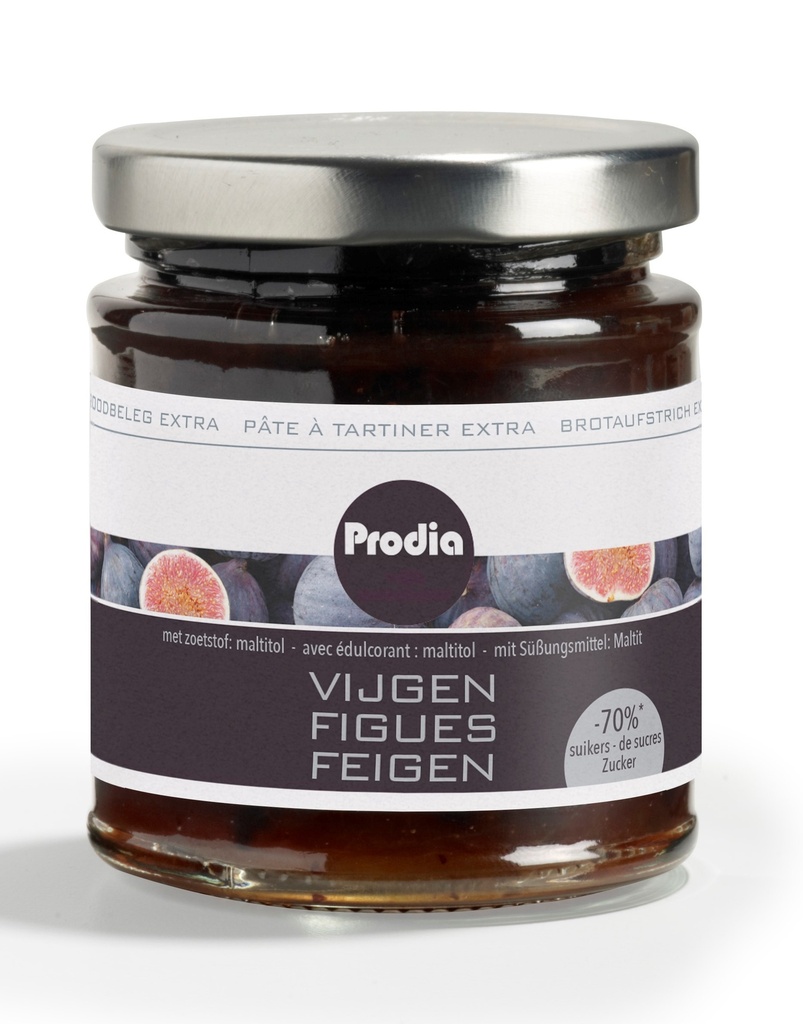 Prodia fruit spread fig  extra 215g maltitol