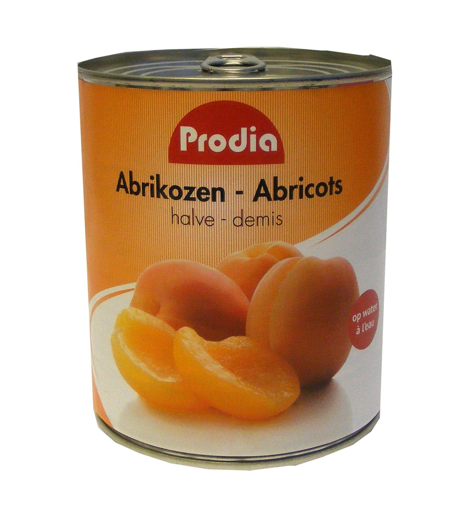 Prodia abricots demis 820g