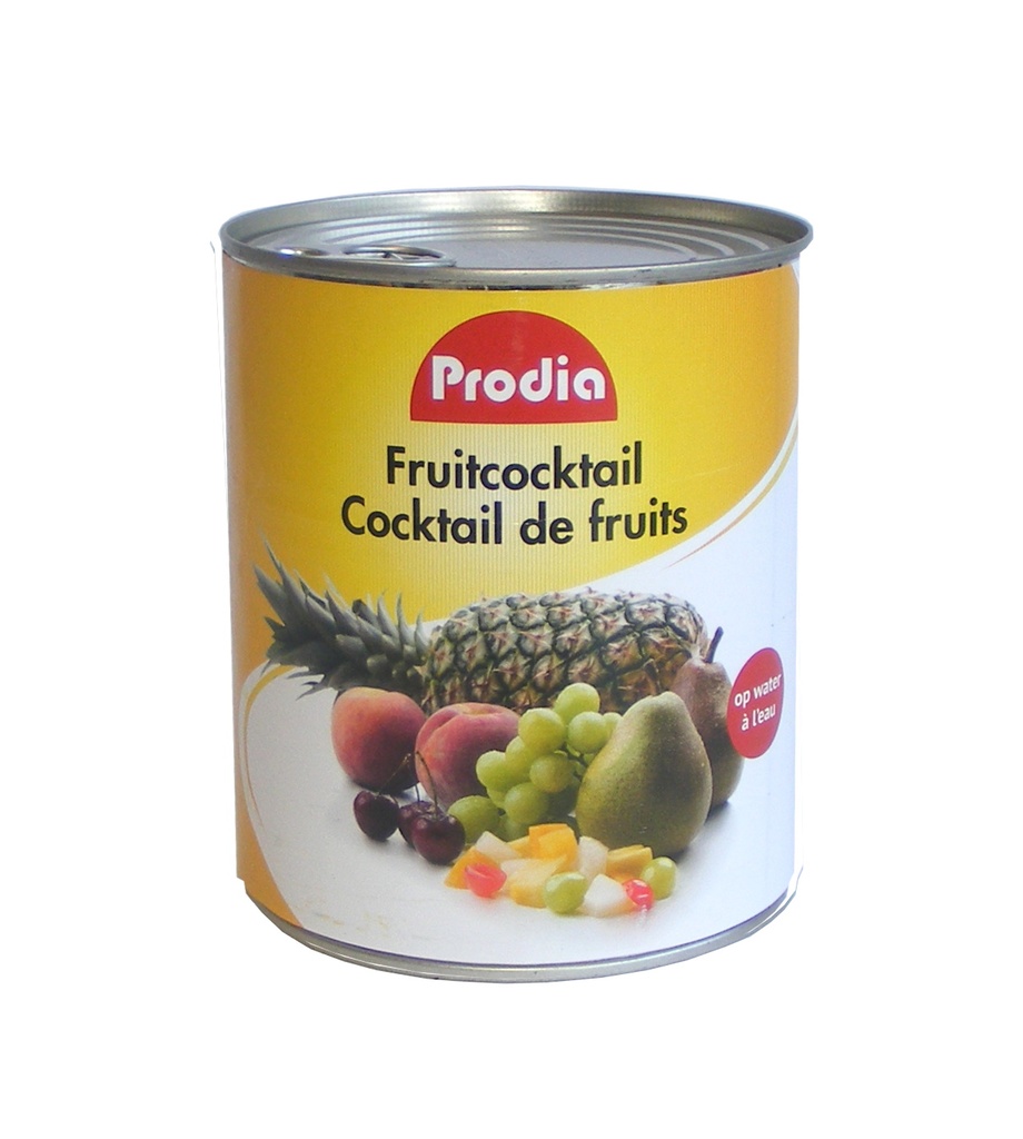 Prodia fruitcocktail 820g suikerarm