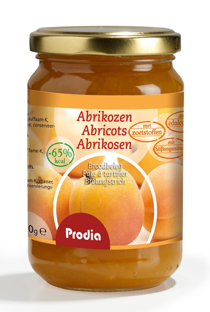 Prodia fruit spread 300g abricots maltitol