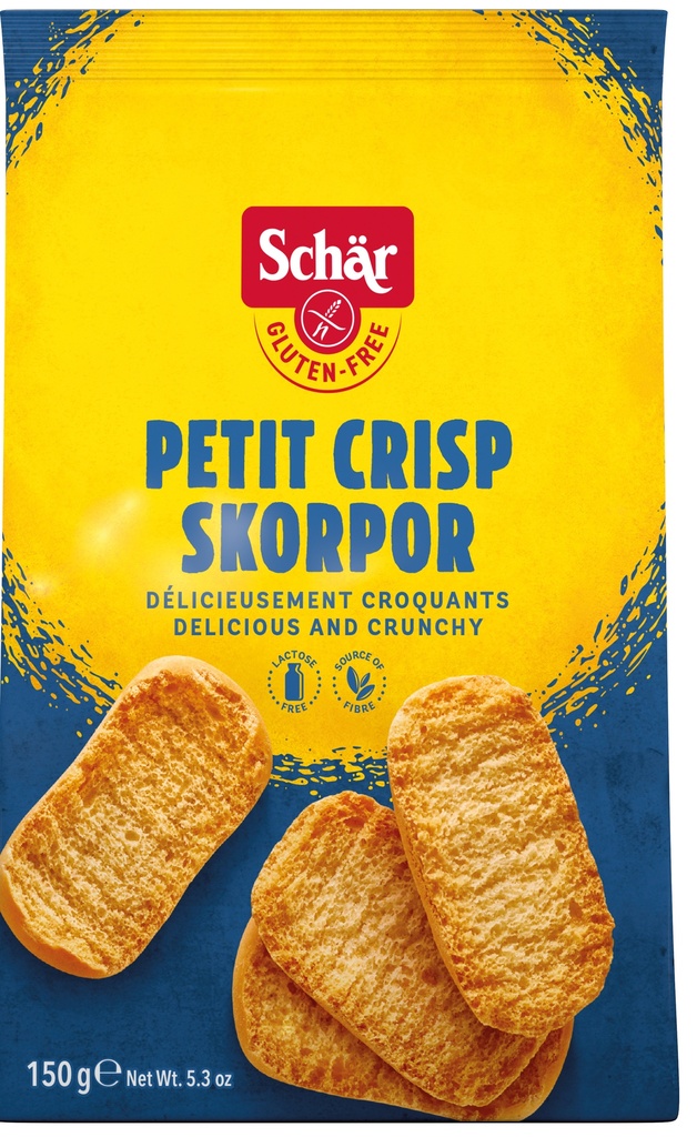 Schär petit crisp Skorpor 150g