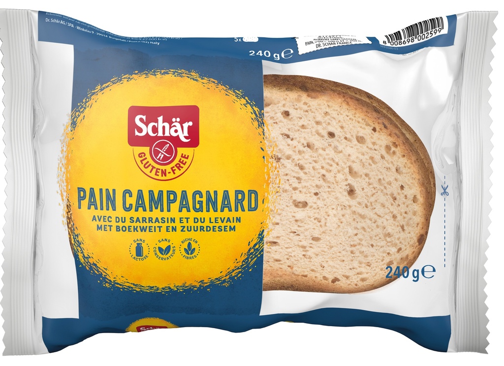 Schär pain campagnard 240g