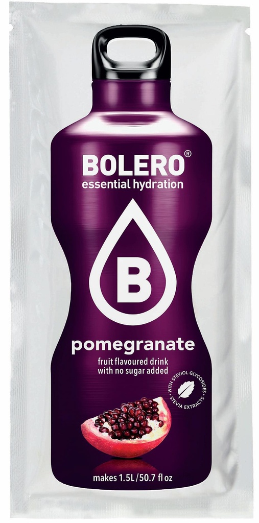 Bolero instant drink granaatappel 9g x 24