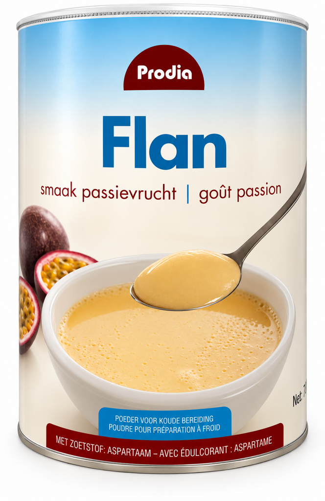 [6772] Prodia flan passievrucht 500g zoetstof