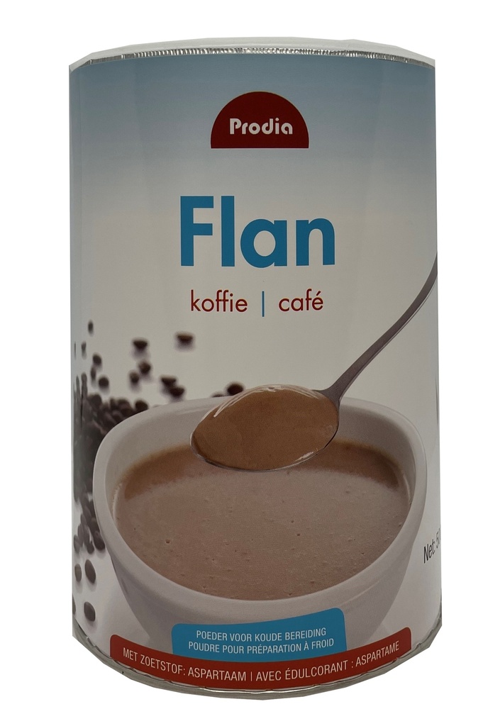 Prodia flan koffie 500g zoetstof