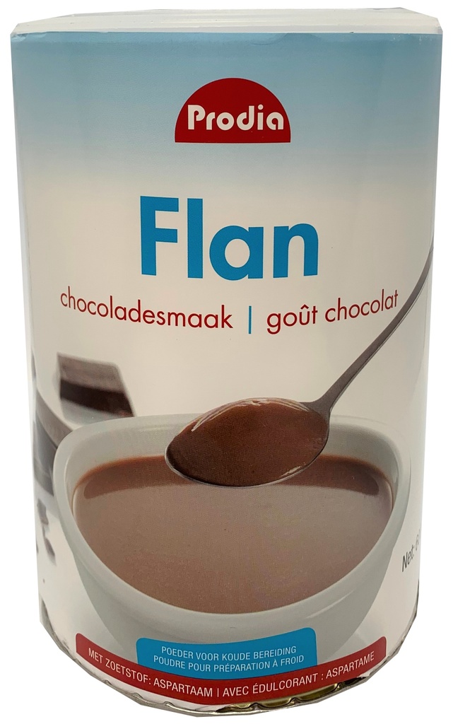 Prodia flan chocolade 600g zoetstof