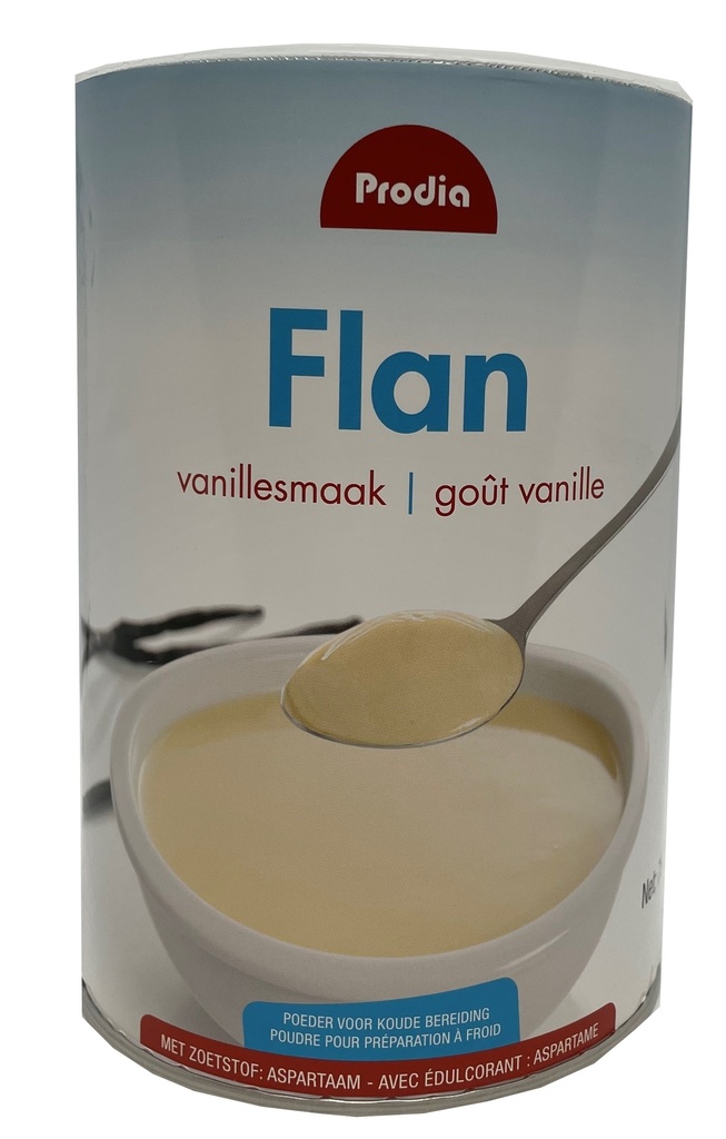 Prodia flan vanille 750g édulcorant