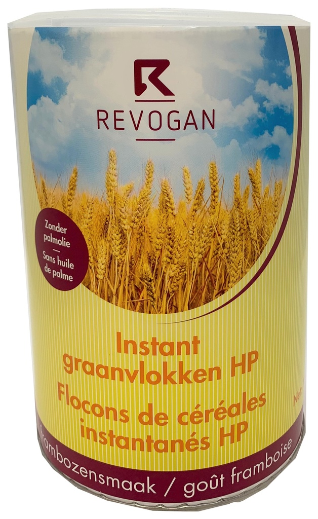 Revogan instant graanvlokken framboos HP 780g