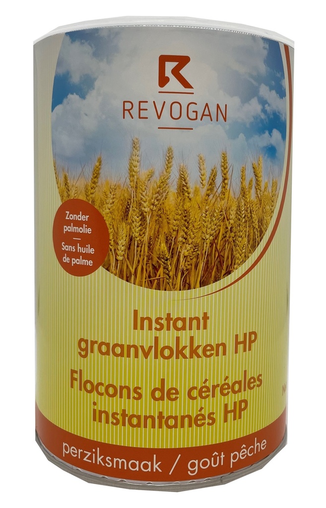 Revogan instant graanvlokken perzik HP 780g