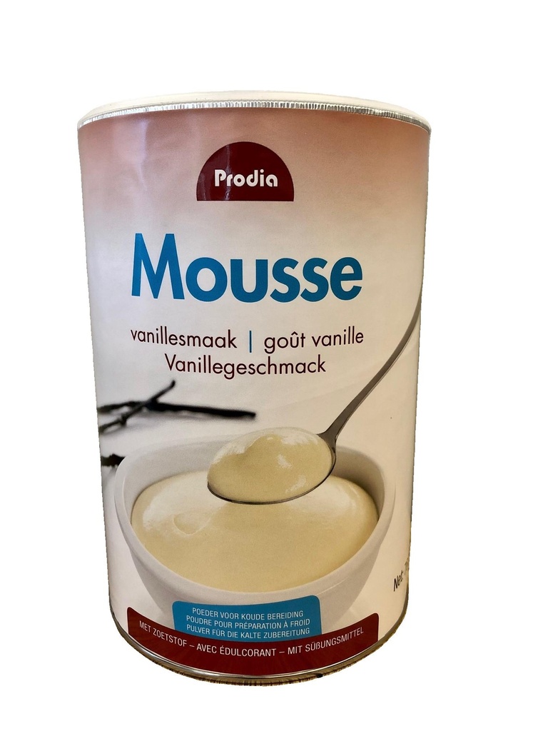 Prodia mousse vanille 760g zoetstof
