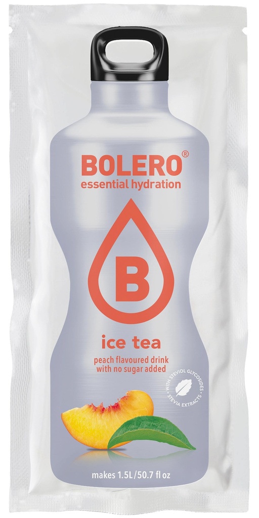 [6889] Bolero instant drink ice tea perzik 9g x 24 suikervrij