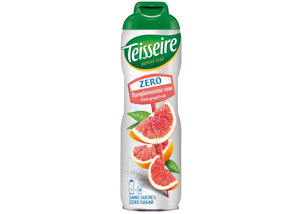 Teisseire zéro pink grapefruit 60cl