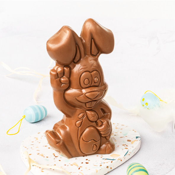 Prodia chocolat lapin lait non-fourré 90g x 6