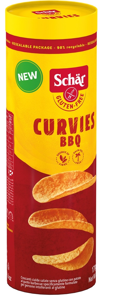 Schär curvies BBQ 170g - 4785002