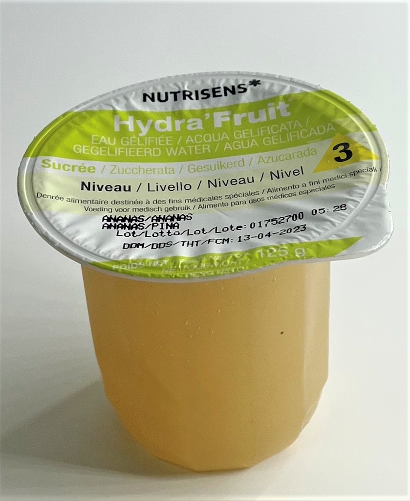 NS hydra'fruit niv 3 sucré ananas 125g x 24 