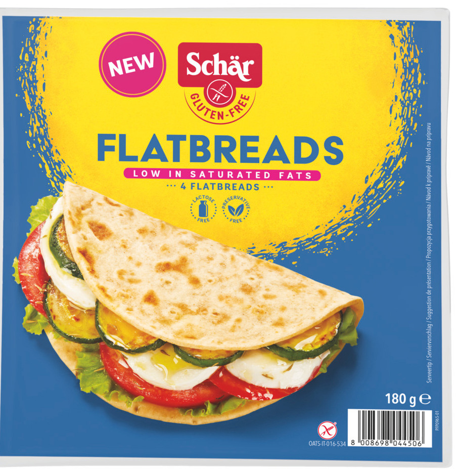 Schär flatbreads 180g - 5802434