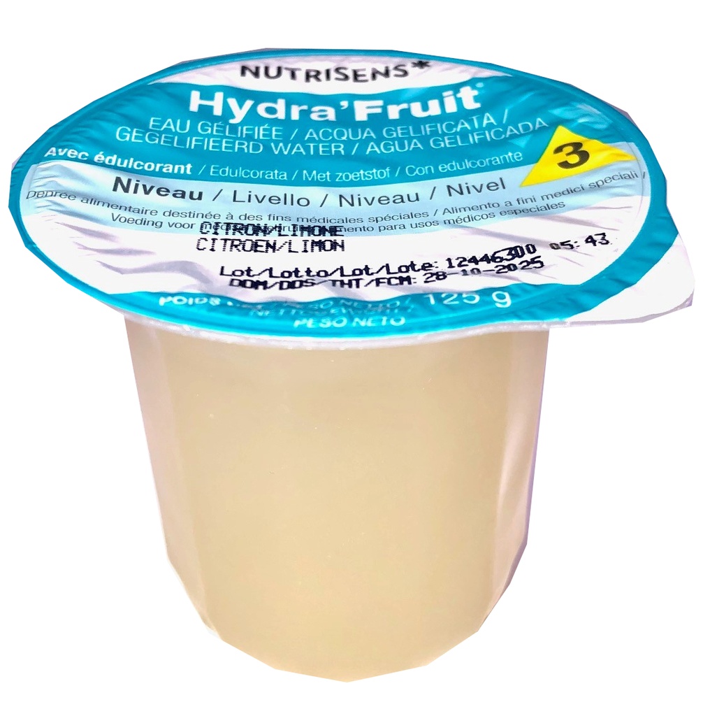 NS hydra'fruit niv 3 édulcorée citron 125g x 24