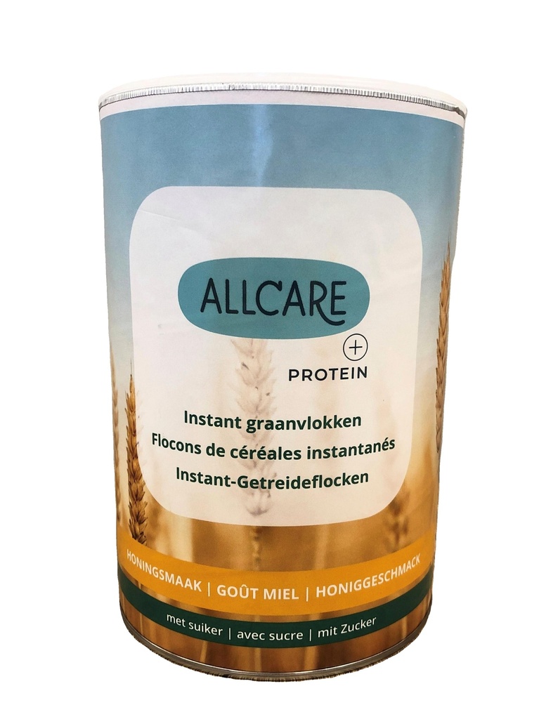 Allcare instant graanvlokken honingsmaak HP 780g 