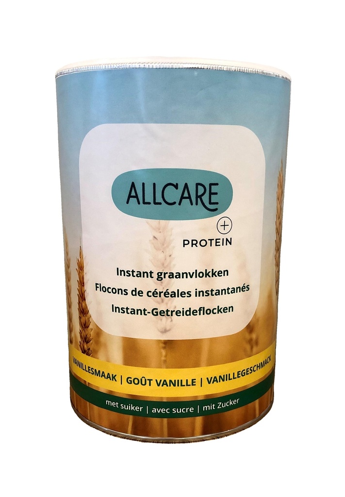 Allcare flocons de céréales inst. saveur vanille HP 780g 