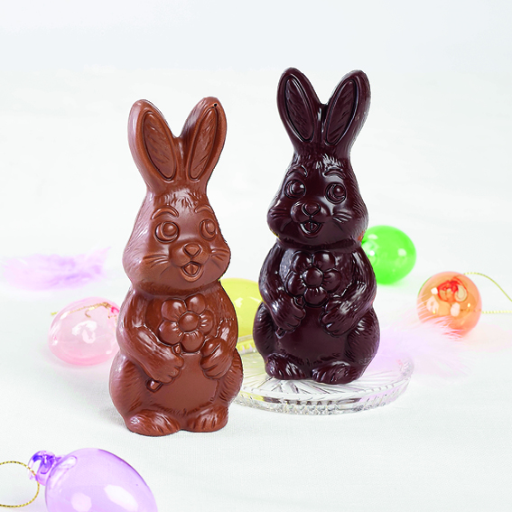 Gustan Lapin de Pâques noir non-fourré 50g-20pcs