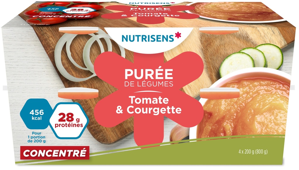 NS groentepuree tomaat-courgette 200g x 4 HP/HC