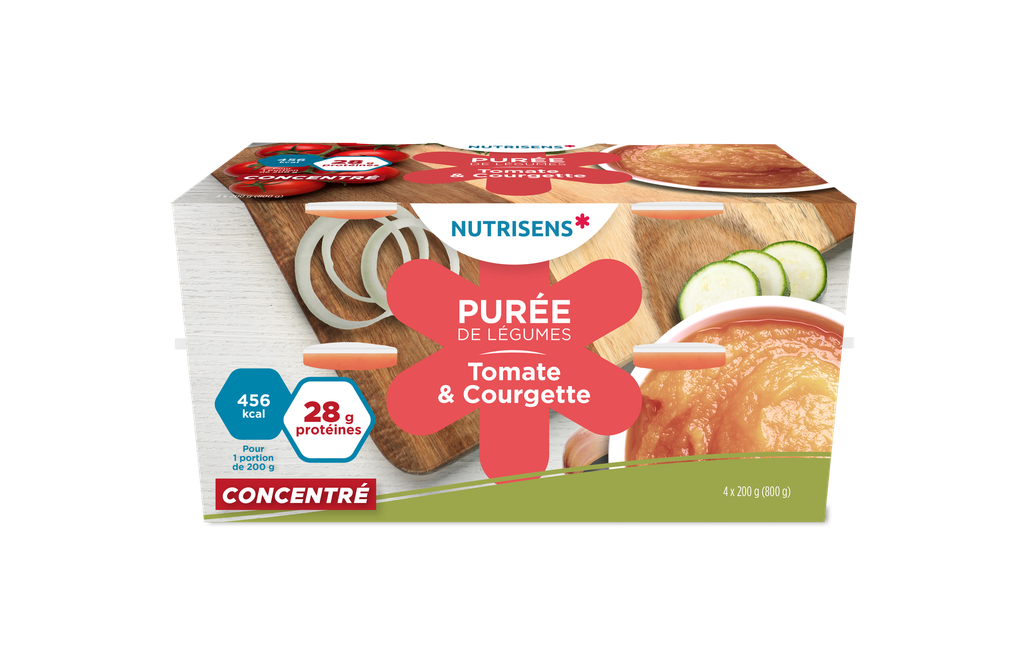 NS groentepuree tomaat-courgette 200g x 4 HP/HC