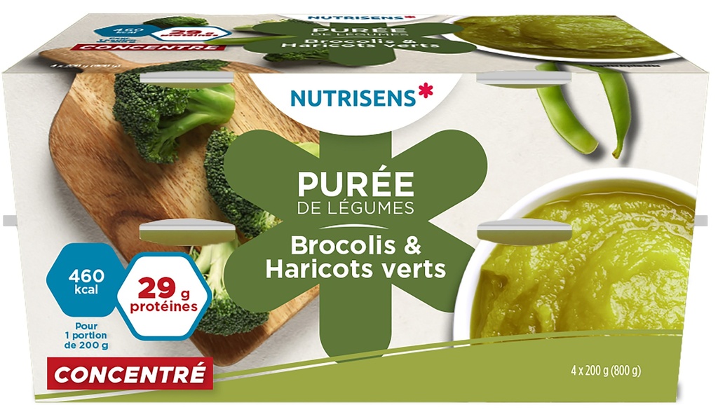 NS purée de légumes brocolis-haricot verts 200g x 4 HP/HC 