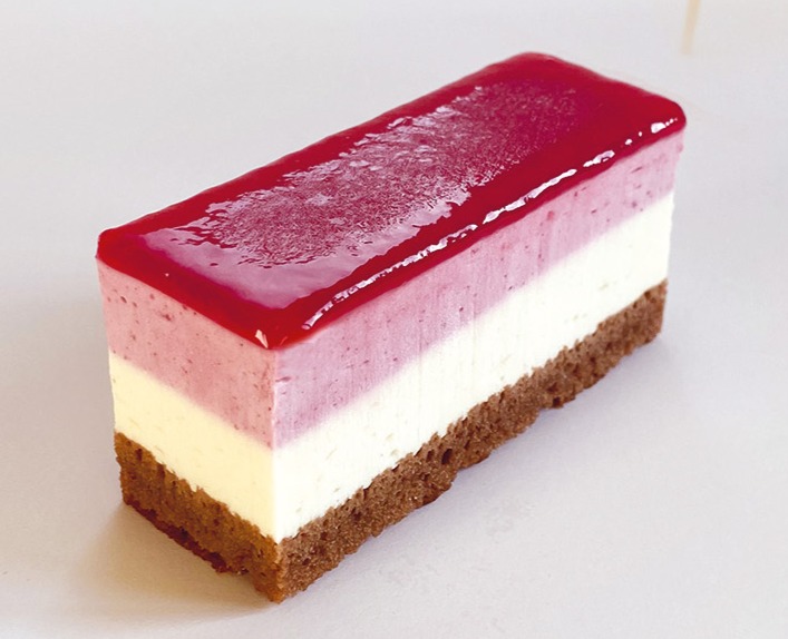 Gustan gâteau tricolor 60g x 15 surgelée