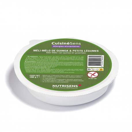 NS CuisinéSens all°(14) méli mélo van quinoa & groentjes 280g 