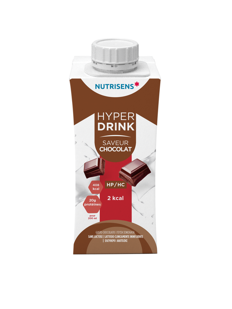NS hyperdrink 2Kcal saveur chocolat 200ml x 4 HP/HC - 4493466 