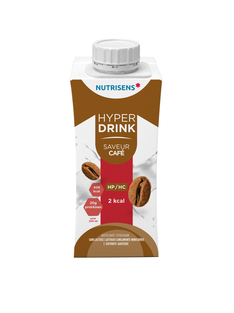 NS hyperdrink 2Kcal koffiesmaak 200ml x 4 HP/HC   